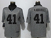Nike Saints 41 Alvin Kamara Gray Gridiron Gray Vapor Untouchable Limited Jersey,baseball caps,new era cap wholesale,wholesale hats